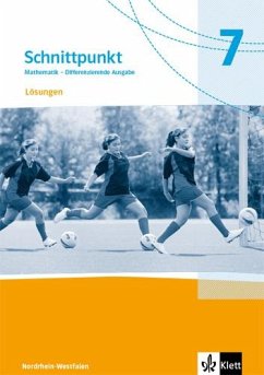 Cover Schnittpunkt Mathematik 7. Lösungen Klasse 7. Differenzierende Ausgabe Nordrhein-Westfalen