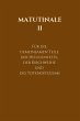Matutinale II (eBook, ePUB) - Bild 1