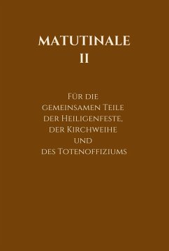 Cover Matutinale II (eBook, ePUB)