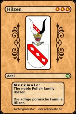 The noble Polish family Hylzen. Die adlige polnische Familie Hilzen. (eBook, ePUB) The noble Polish family Hylzen. Die adlige polnische Familie Hilzen. (eBook, ePUB)