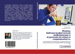 Cover Formy bibliograficheskoj informacii w zhurnalah:istoriq i sowremennost'