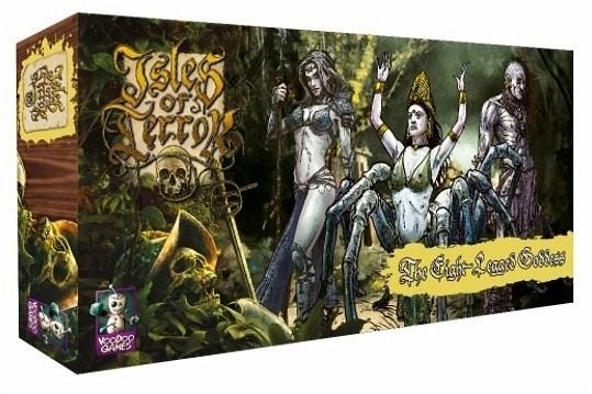 Pegasus VOO19027 - Isles of Terror: The Eight-Legged Goddess Adventure/Expansion