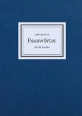 Notizbuch für Passwörter - klein A5 - Organizer liniert 2 Spalten - 30 Seiten - FSC Papier