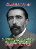 A Personal Record Some Reminiscences (eBook, ePUB)