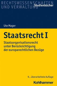 Staatsrecht I (eBook, PDF) - Mager, Ute