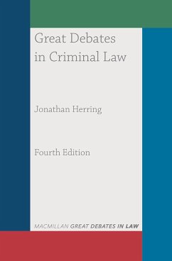 Great Debates in Criminal Law (eBook, ePUB) - Herring, Jonathan