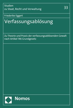Verfassungsablösung (eBook, PDF) Cover Verfassungsablösung (eBook, PDF)