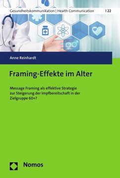 Framing-Effekte im Alter (eBook, PDF) - Reinhardt, Anne
