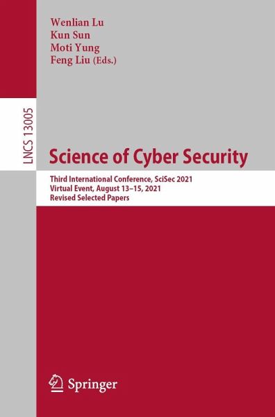 Science of Cyber Security (eBook, PDF) Science of Cyber Security (eBook, PDF)