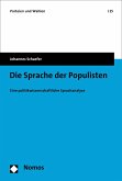 Die Sprache der Populisten (eBook, PDF)