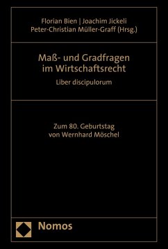 Cover Maß- und Gradfragen im Wirtschaftsrecht (eBook, PDF)