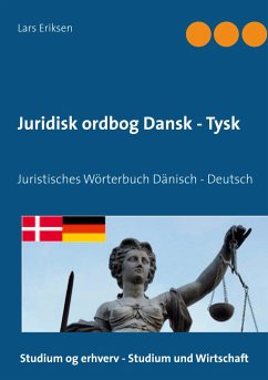 Juridisk ordbog Dansk - Tysk - Eriksen, Lars