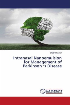 Intranasal Nanoemulsion for Management of Parkinson ¿s Disease