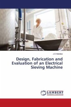 Design, Fabrication and Evaluation of an Electrical Sieving Machine