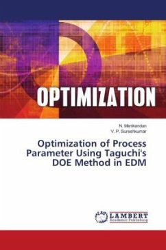Optimization of Process Parameter Using Taguchi's DOE Method in EDM