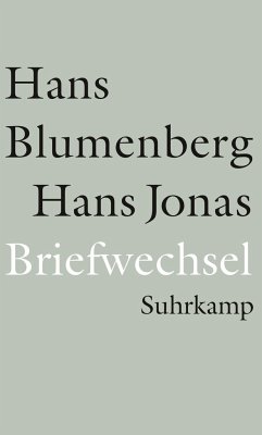 Briefwechsel 1954-1978 und weitere Materialien - Blumenberg, Hans;Jonas, Hans