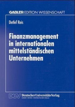Cover Finanzmanagement in internationalen mittelständischen Unternehmen