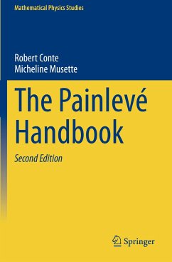 The Painlevé Handbook - Conte, Robert;Musette, Micheline