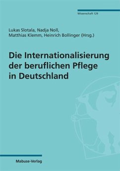 Cover Die Internationalisierung der beruflichen Pflege in Deutschland