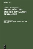 Hebräiches Wörterbuch zu den Psalmen