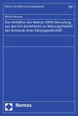 Das Verhältnis der Nahezu-100%-Vermutung aus dem EU-Kartellrecht zur Weisungsfreiheit des Vorstands einer Aktiengesellschaft (eBook, PDF)