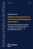 Effektiver Rechtsschutz im Informationsfreiheitsgesetz des Bundes? (eBook, PDF)