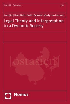 Cover Legal Theory and Interpretation in a Dynamic Society (eBook, PDF)