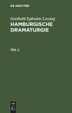 Gotthold Ephraim Lessing: Hamburgische Dramaturgie. Teil 2