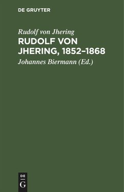 Rudolf von Jhering, 1852¿1868 - Jhering, Rudolf von