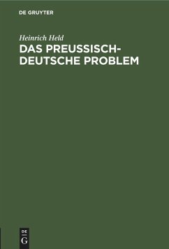 Das preußisch-deutsche Problem - Held, Heinrich