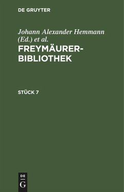 Freymäurer-Bibliothek. Stück 7