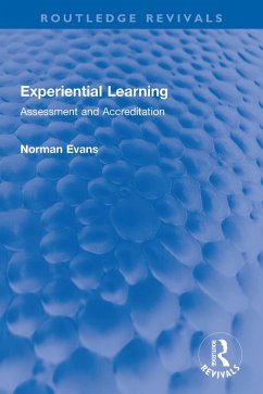 Experiential Learning (eBook, PDF) - Evans, Norman