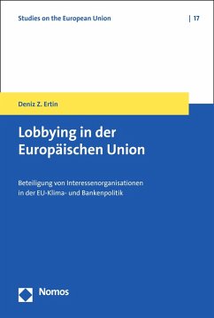 Lobbying in der Europäischen Union (eBook, PDF) - Ertin, Deniz Z.