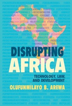 Disrupting Africa (eBook, ePUB) - Arewa, Olufunmilayo B.