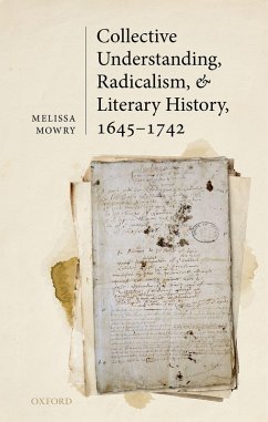 Cover Collective Understanding, Radicalism, and Literary History, 1645-1742 (eBook, ePUB)