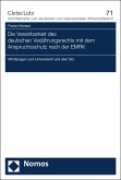 Die Vereinbarkeit des deutschen Verjährungsrechts mit dem Anspruchsschutz nach der EMRK (eBook, PDF)