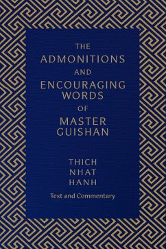 The Admonitions and Encouraging Words of Master Guishan (eBook, ePUB) - Nhat Hanh, Thich