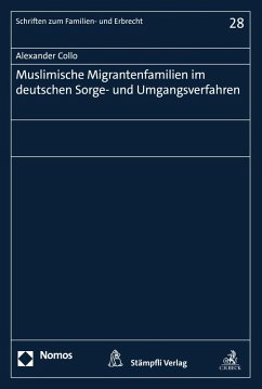 Cover Muslimische Migrantenfamilien im deutschen Sorge- und Umgangsverfahren (eBook, PDF)