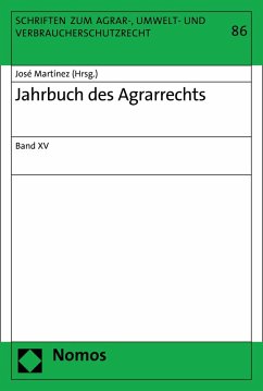 Jahrbuch des Agrarrechts (eBook, PDF)