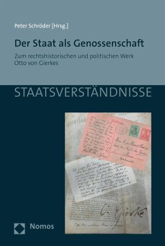 Cover Der Staat als Genossenschaft (eBook, PDF)