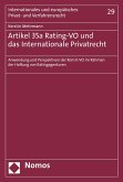 Artikel 35a Rating-VO und das Internationale Privatrecht (eBook, PDF)