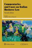 Commentaries and cases on italian business law - Second edition (eBook, ePUB)
