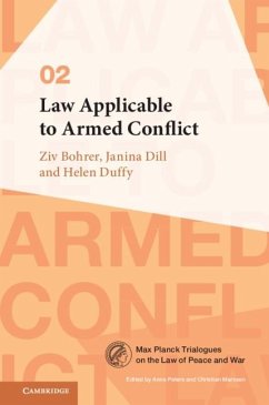 Law Applicable to Armed Conflict (eBook, ePUB) - Bohrer, Ziv