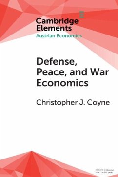 Cover Defense, Peace, and War Economics (eBook, ePUB)