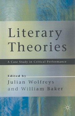 Literary Theories (eBook, ePUB) - Baker, William; Wolfreys, Julian