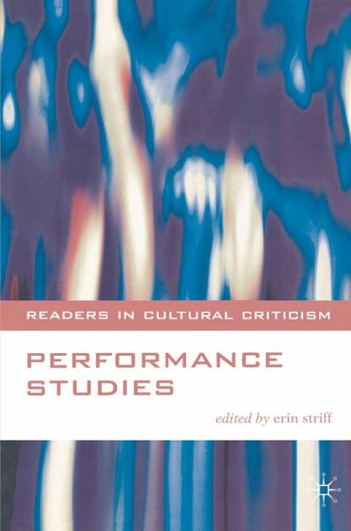 Performance Studies (eBook, ePUB)