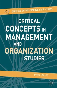 Cover Critical Concepts in Management and Organization Studies (eBook, ePUB)