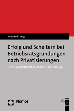 Erfolg und Scheitern bei Betriebsratsgründungen nach Privatisierungen (eBook, PDF) - Jung, Konstantin