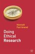 Doing Ethical Research (eBook, PDF) - Bild 1