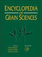 Cover Encyclopedia of Grain Science, Three-Volume Set